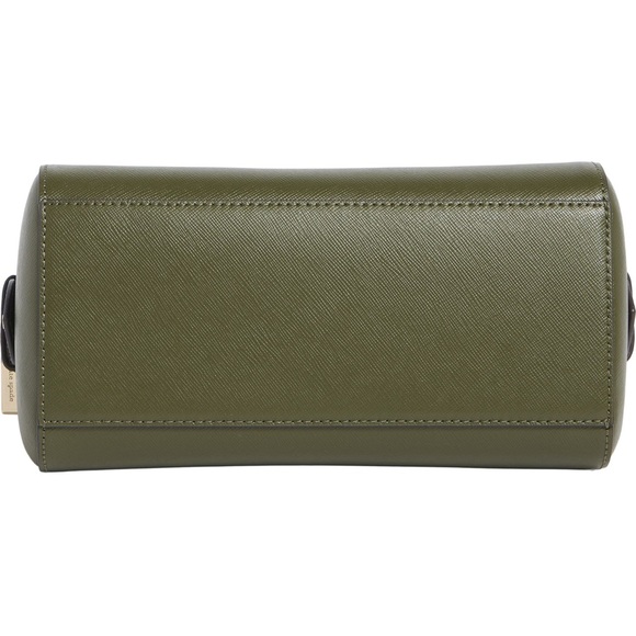 Kate Spade New York Madison Saffiano Leather Small Satchel in a green color - Picture 5 of 5